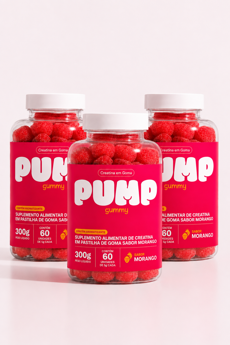 Combo 3 Creatinas em Gummy