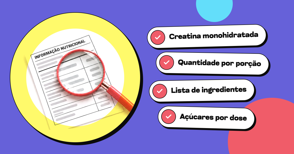 Melhor creatina em goma: critérios técnicos e checklist de compra